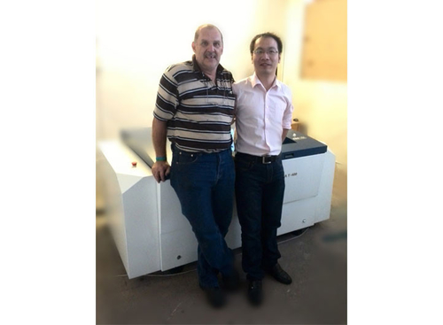 trường hợp công ty mới nhất về EcooGraphix CTP được lắp đặt ở Nam Phi