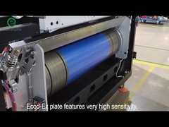 Máy CTP nhiệt kỹ thuật số lớp phủ UV đôi tương thích