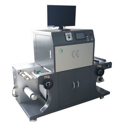 CMYK Film Máy in nhãn Laser kỹ thuật số Điều khiển ánh sáng 7,26m / phút