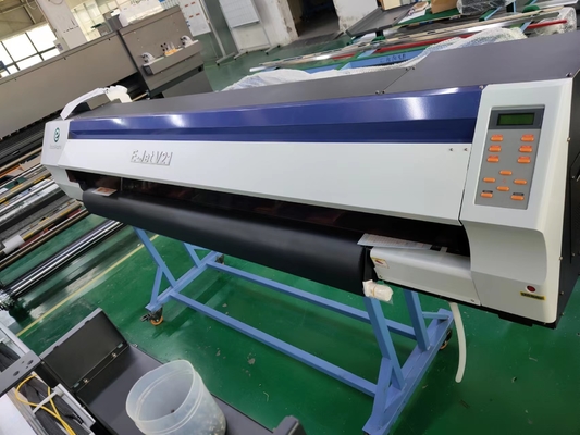 Máy in phun phẳng kỹ thuật số dệt thăng hoa 1,85m cho áo phông biểu ngữ