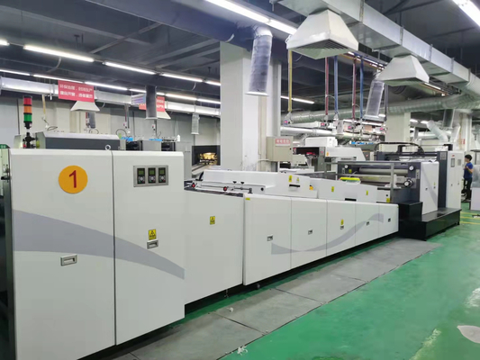 Máy sơn phủ vết đốm UV 9000sph với con lăn Anilox