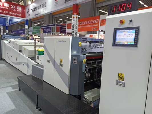 Máy phủ vecni tự động cho điểm UV và lớp phủ tổng thể