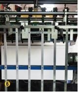 Máy phủ UV điểm sách 5500PCS / H để dán keo