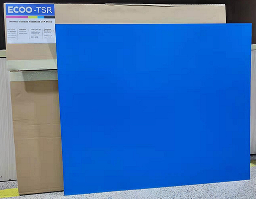 Tấm CTP nhiệt dương Độ nhạy cao Mực UV hai lớp có khả năng