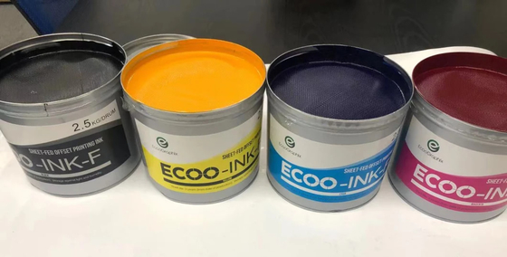 Mực nhựa CMYK thân thiện với môi trường 1kg / Can: Hoàn hảo cho máy in Offset
