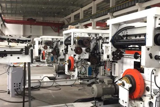 Máy cắt khuôn dập lá loại trục lăn với lưỡi thép
