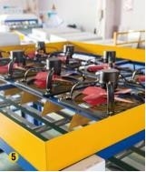 Giấy bìa Máy sơn phủ UV tự động 9000 tờ / giờ