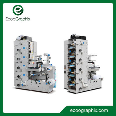 High Precision Flexographic Label Printing Machine with 310mm Max Printing Width and 177.8-355.6mm Printing Length