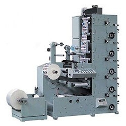 Máy in nhãn UV Flexographic Tự động 60m / phút 6 màu