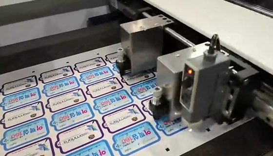 EcooGraphix VD320 Digital Label Die Cutter Hệ thống cao tốc đa chức năng hoàn thiện