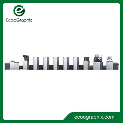 Máy in nhãn quay bù đắp đa chức năng Ecoographix 180m / phút