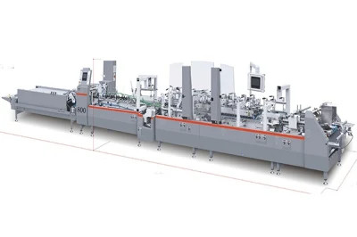Máy dán thư mục thùng carton tự động tốc độ cao Ecoographix để đóng gói