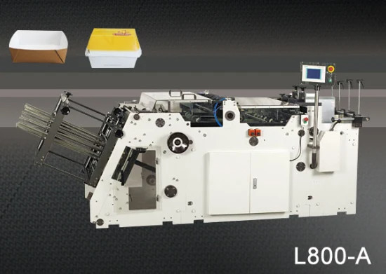Máy làm hộp giấy gấp tự động Ecoographix cho thực phẩm