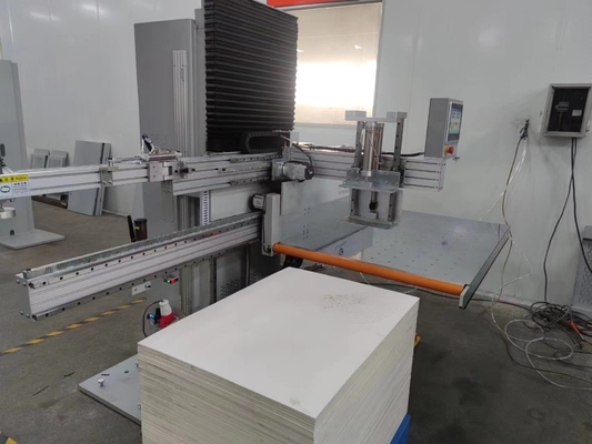 Máy nạp giấy đôi đường ray điều khiển PLC với nền hợp kim nhôm