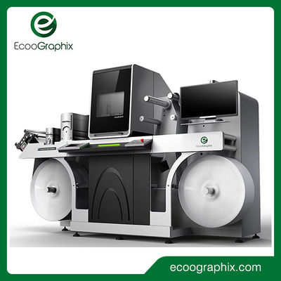 Trang trí nhãn Máy in kỹ thuật số phun sơn với vecni UV và dập lá