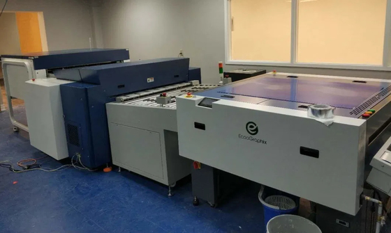 Máy đục lỗ tấm nhôm CTP trực tuyến để in offset Sheetfed