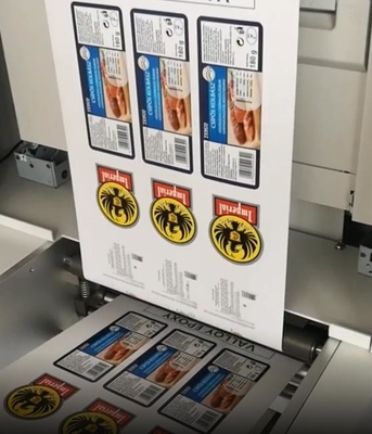 Máy in nhãn dán kỹ thuật số LED Roll To Roll Digital Label Printer