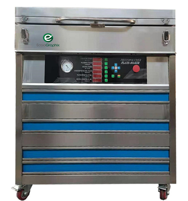 Máy giặt Ecoographix Flexo CTP với đèn UV
