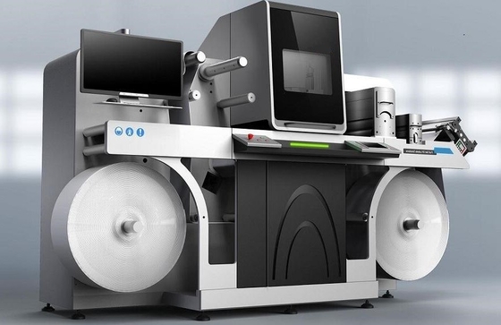 Tự động Digital Label Foil Stamping And Varnishing Máy in tăng cường