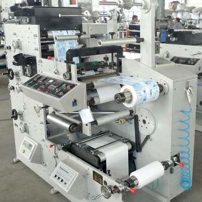 Máy in nhãn Flexo tự động con lăn 23 Động cơ Servo độc lập