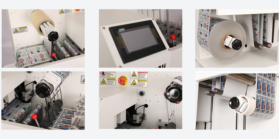 Máy tính để bàn số lượng nhỏ mẫu Digital Die Cutter 240mm Roll Label