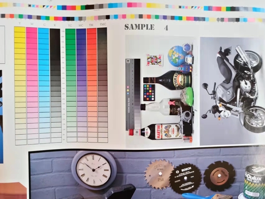 Máy in lithographic Offset 5Color B1 với lớp phủ điểm