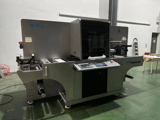Tự động và sơn mạ Cold Foil Stamping Digital Label Enhancer