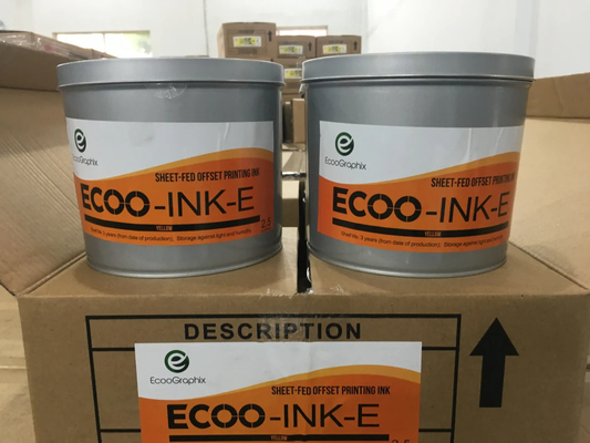 ECOO-INK-F Chất dung môi đỏ dựa trên mực khắc nhiệt cho in offset