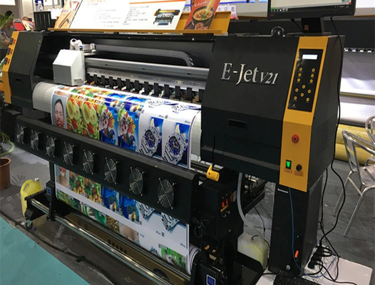 Roll To Roll Sublimation Máy in dệt kim loại kỹ thuật số