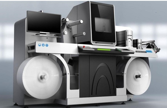 10-160um Label Foil Stamping And Varnish Machine Máy đánh dấu và sơn