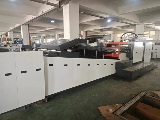Máy phủ và kính UV Spot tự động cho tấm giấy