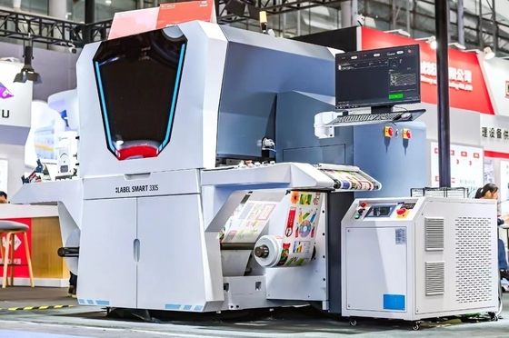 Máy in nhãn kỹ thuật số mực UV một mặt