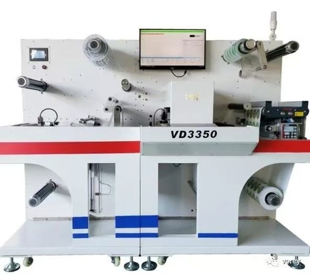 VD3350 Máy cắt dán nhãn kỹ thuật số với cắt và mài