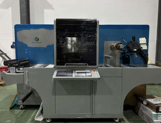 Tự động Cold Foil Stamping And Varnishing Tăng cường nhãn kỹ thuật số
