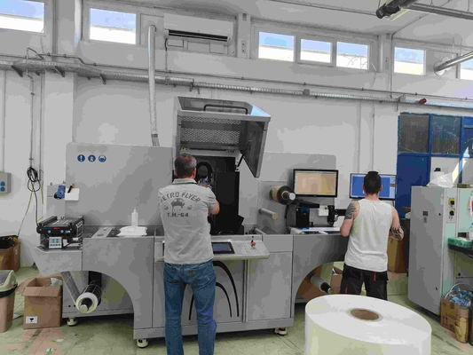 Digital UV Inkjet Varnish Printing Machine With Variable Image System JPEG And Min. 288mm Print Width