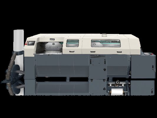 Máy Đóng Sách Bằng Kẹp 4 Kẹp, Tốc độ 2300 Bản/Giờ và Khổ Gáy 450X320mm