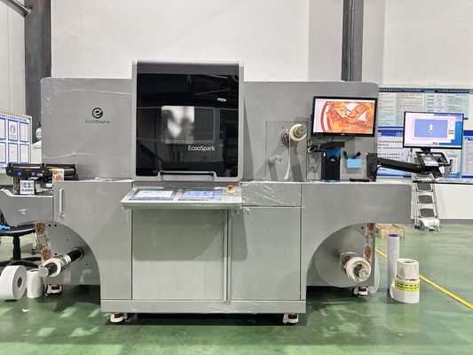 Máy trang trí nhãn kỹ thuật số với tốc độ tối đa 60 m / phút 360 * 360 dpi độ phân giải và độ dày lớp sơn 10 - 150 micron