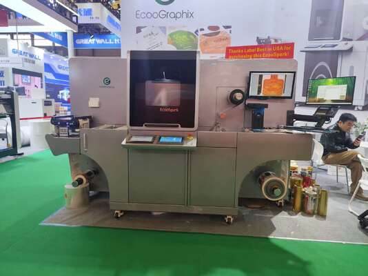 Máy in UV Digital Rotary và Cold Foiling