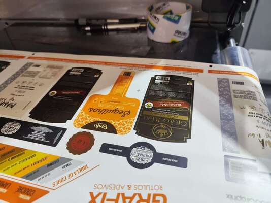 Máy in UV Digital Rotary và Cold Foiling