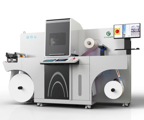 Máy dập nổi kỹ thuật số tự động cho nhãn, dập lá và in vecni