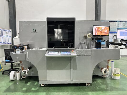Máy đánh dấu màu mực rơi theo yêu cầu Ecoospark