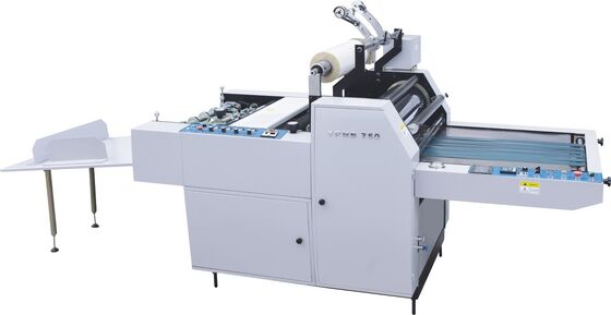 Máy ép màng nhiệt bìa carton bán tự động A2