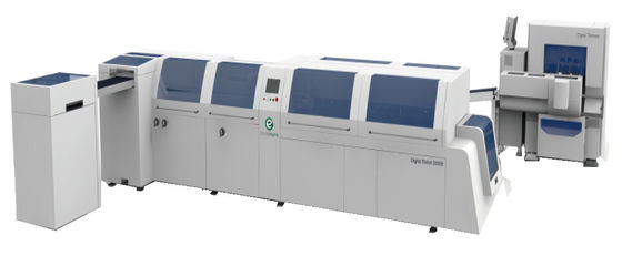 Máy đóng sách kỹ thuật số tốc độ 1600 chu kỳ / H với 4 kẹp