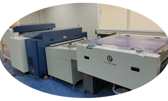 Máy CTP nhiệt tự động nạp với thiết bị đục tấm