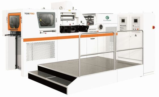 Máy cắt dập khuôn dập giấy giao diện màn hình cảm ứng ISO CE