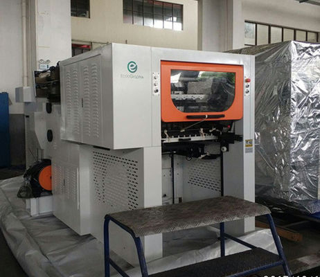Máy dập và cắt bế giấy dán nhãn thẻ với tính năng tự động tước