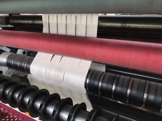 Máy cuộn giấy nhiệt tự động với máy cắt