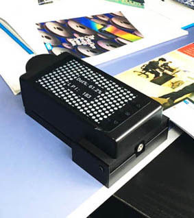 HD720 Máy phát hiện chấm tấm Ctp in ấn điện dung 16GB
