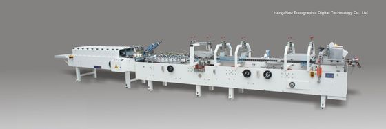 Keo lạnh 180m / phút Khóa chống va đập Máy dán thư mục dưới cùng