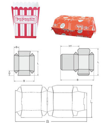Máy đóng gói thùng carton 380V 200GSM 200PCS / phút
